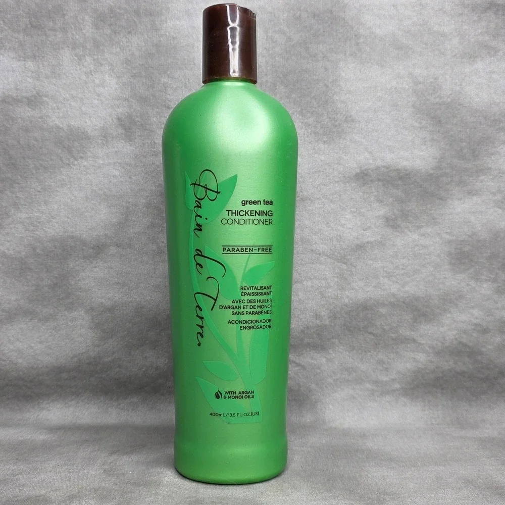 Bain de Terre‎ THICKENING CONDITIONER Green Tea w/Argan Oils 13.5 fl oz